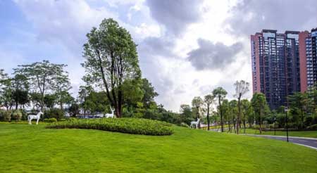 頤安都會中央公園景觀