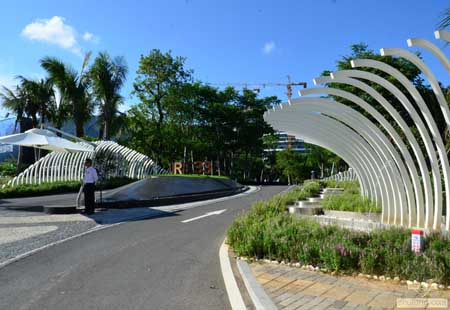 深圳璞岸度假住宅區(qū)景觀