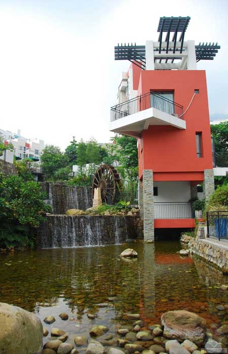 深圳中海鹽田半山溪谷花園景觀